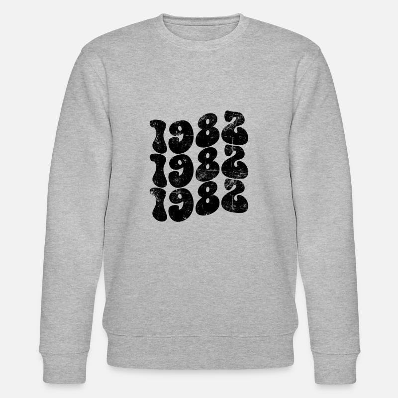 Millésime 1982 - Sweat bio CHANGER Stanley/Stella Unisexe - gris chiné