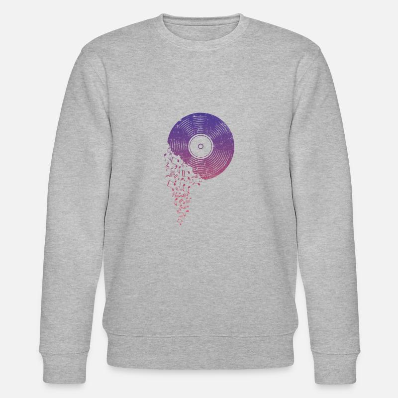 Musique Vinyle Disque DJ - Sweat bio CHANGER Stanley/Stella Unisexe - gris chiné