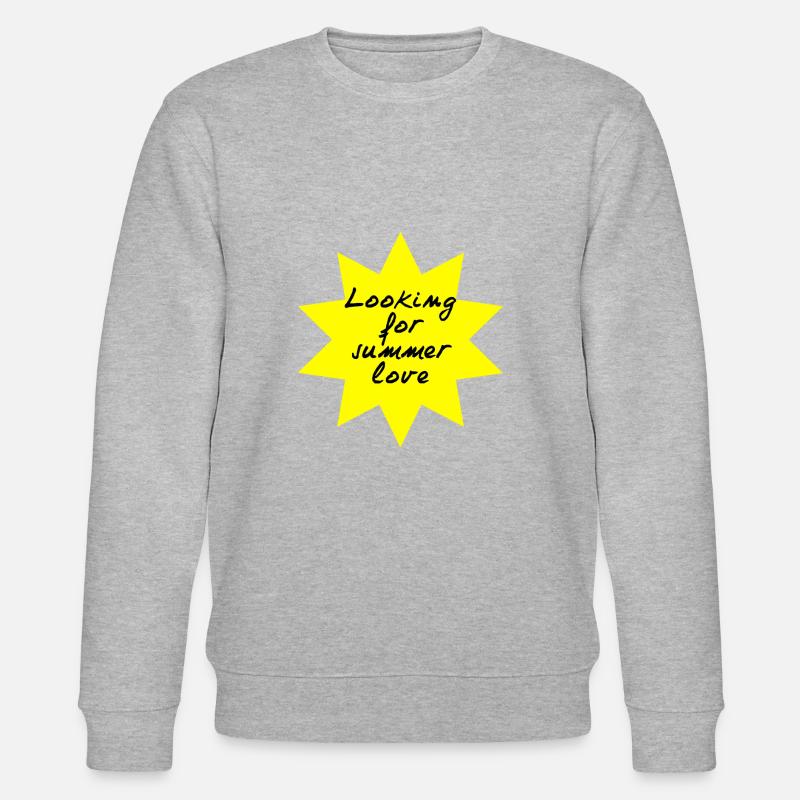amour d ete - Sweat bio CHANGER Stanley/Stella Unisexe - gris chiné