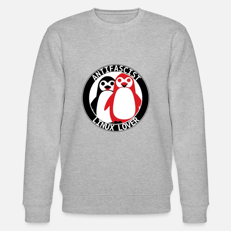 antifalinux - Stanley/Stella Unisex Bio-Sweatshirt CHANGER  - Grau meliert