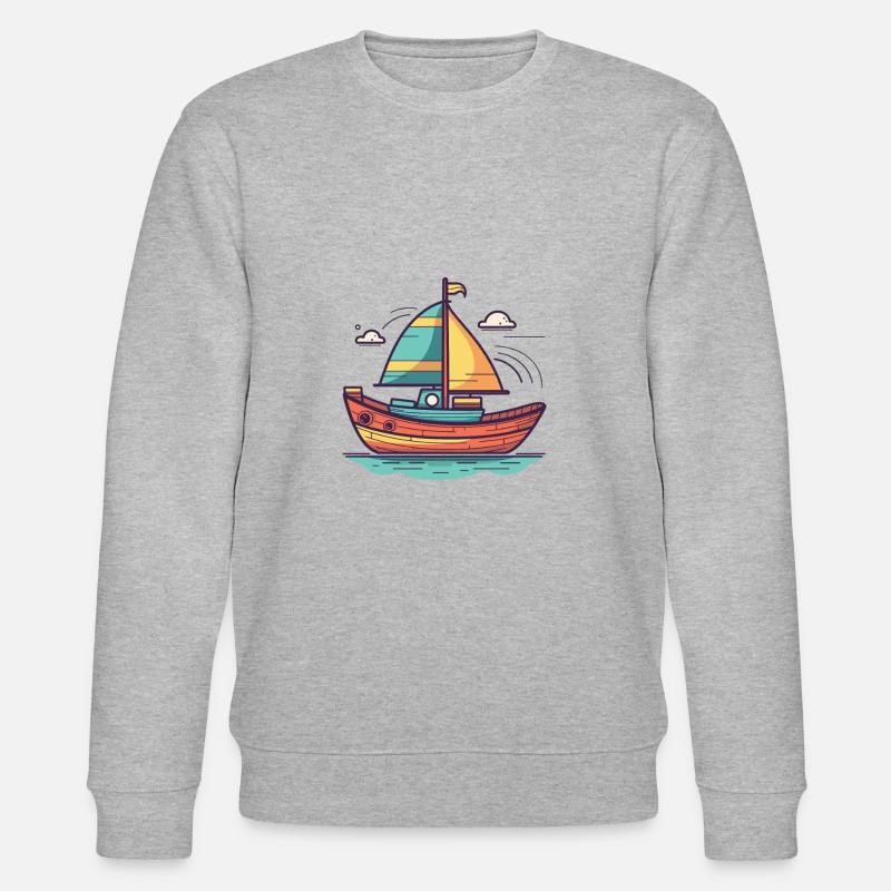 Boot - Stanley/Stella Unisex Bio-Sweatshirt CHANGER  - Grau meliert