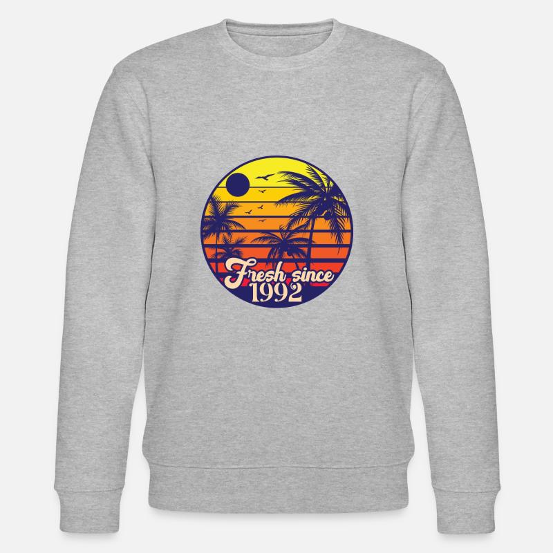 Millésime 1992 - Sweat bio CHANGER Stanley/Stella Unisexe - gris chiné