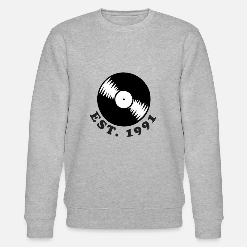 Millésime 1991 - Sweat bio CHANGER Stanley/Stella Unisexe - gris chiné