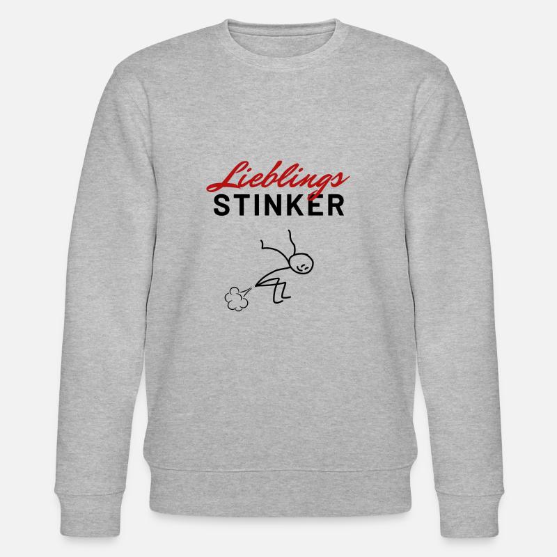 Lieblingsstinker - Stanley/Stella Unisex Bio-Sweatshirt CHANGER  - Grau meliert