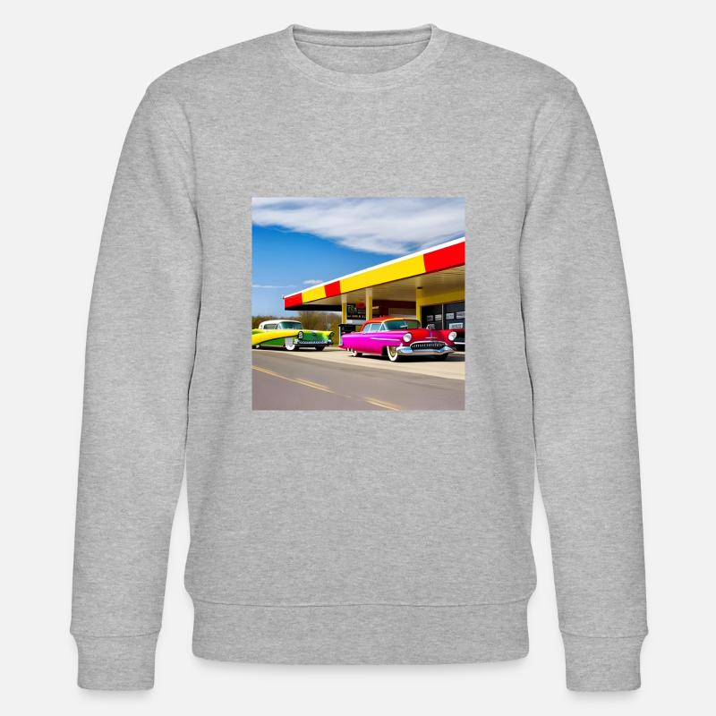 C02 - Stanley/Stella Unisex Bio-Sweatshirt CHANGER  - Grau meliert