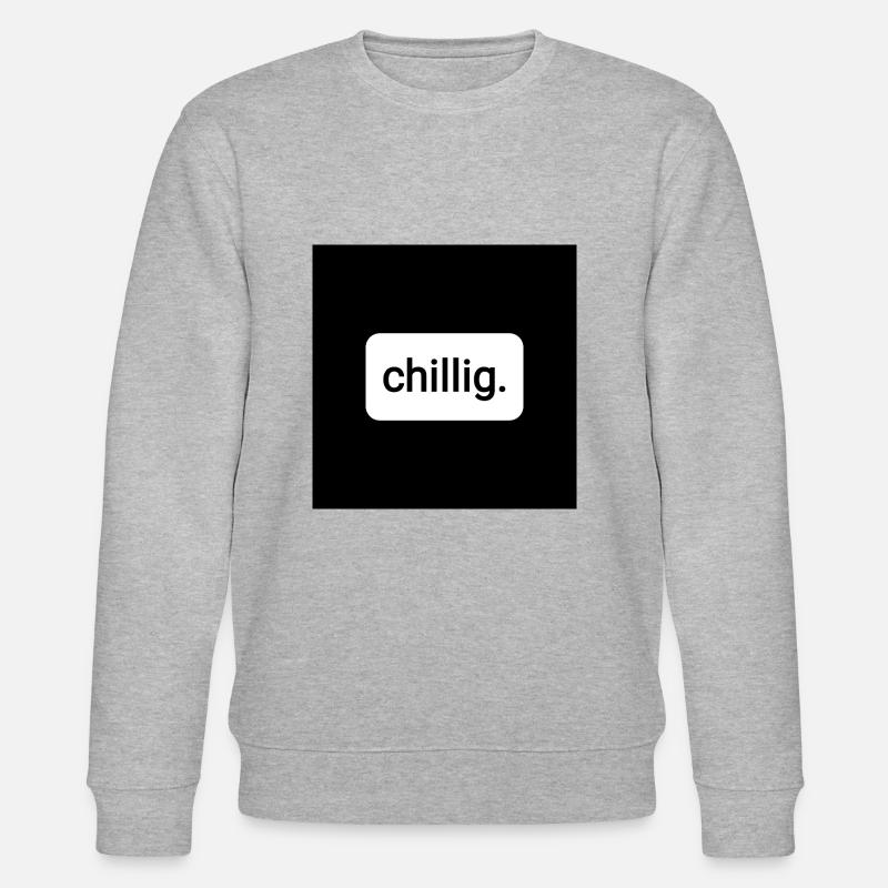 chillig - Stanley/Stella Unisex Bio-Sweatshirt CHANGER  - Grau meliert