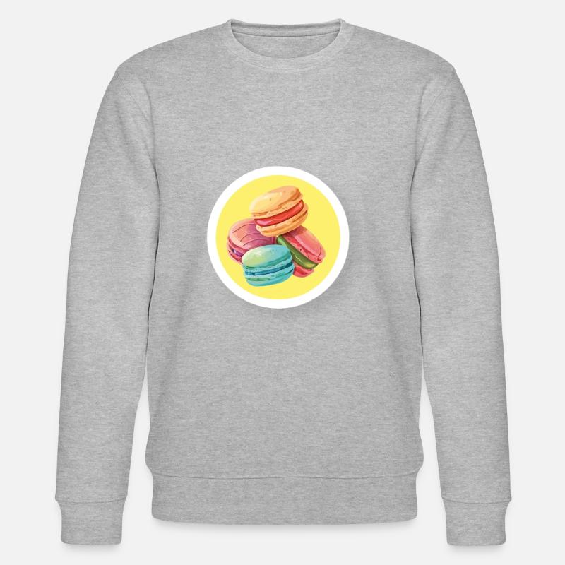 Bouquet de macarons - Sweat bio CHANGER Stanley/Stella Unisexe - gris chiné