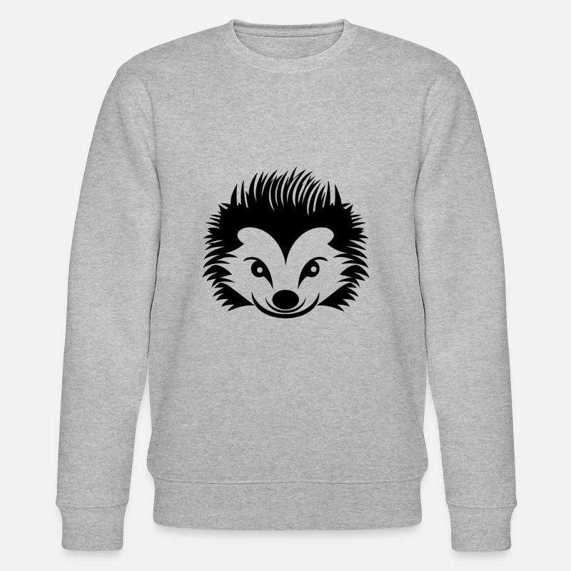 Hérisson Forest Prickly Animal - Sweat bio CHANGER Stanley/Stella Unisexe - gris chiné