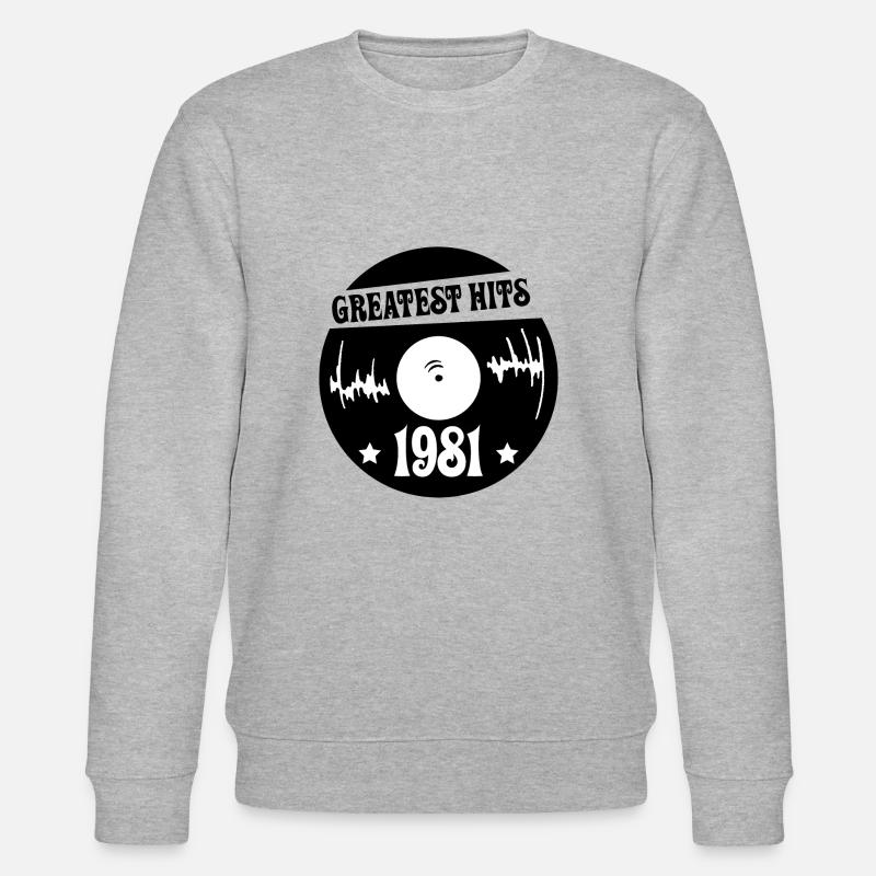 Millésime 1981 - Sweat bio CHANGER Stanley/Stella Unisexe - gris chiné