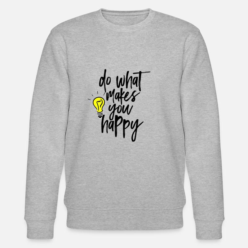 MOTIVATION - Stanley/Stella Unisex Bio-Sweatshirt CHANGER  - Grau meliert