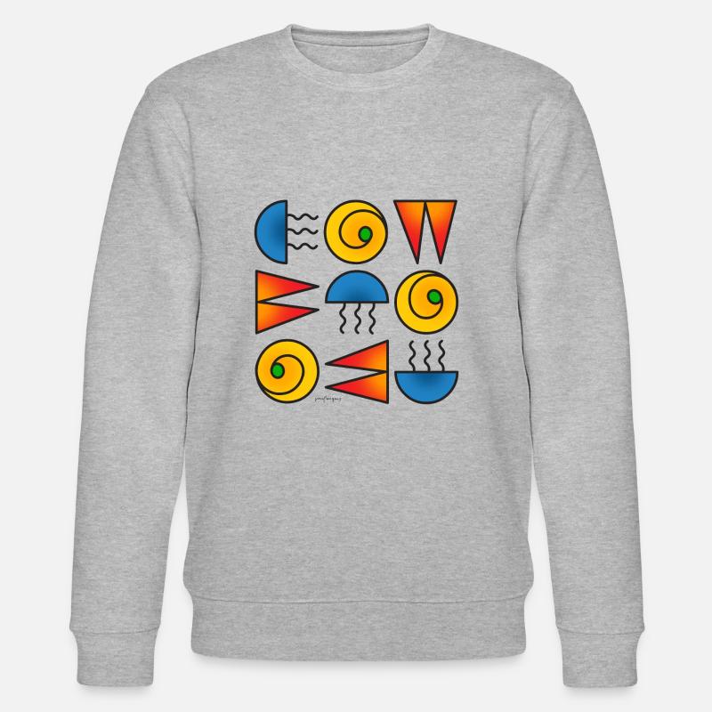 Modèle Moda 100623 3 - Sweat bio CHANGER Stanley/Stella Unisexe - gris chiné