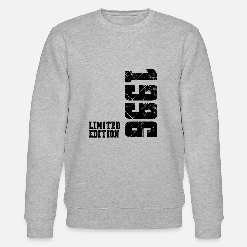 1996 édition limitée - Sweat bio CHANGER Stanley/Stella Unisexe - gris chiné