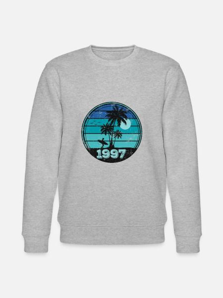 Millésime 1997 - Sweat bio CHANGER Stanley/Stella Unisexe - gris chiné