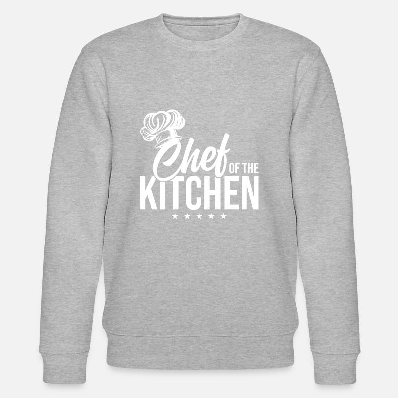 Chef Chef's Hat Chef - Stanley/Stella CHANGER Unisex Organic Sweatshirt - heather grey