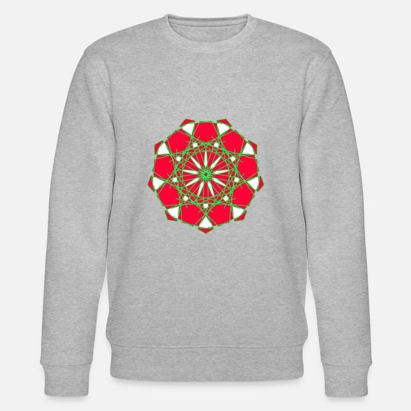 Pattern - Stanley/Stella CHANGER Unisex Organic Sweatshirt - heather grey