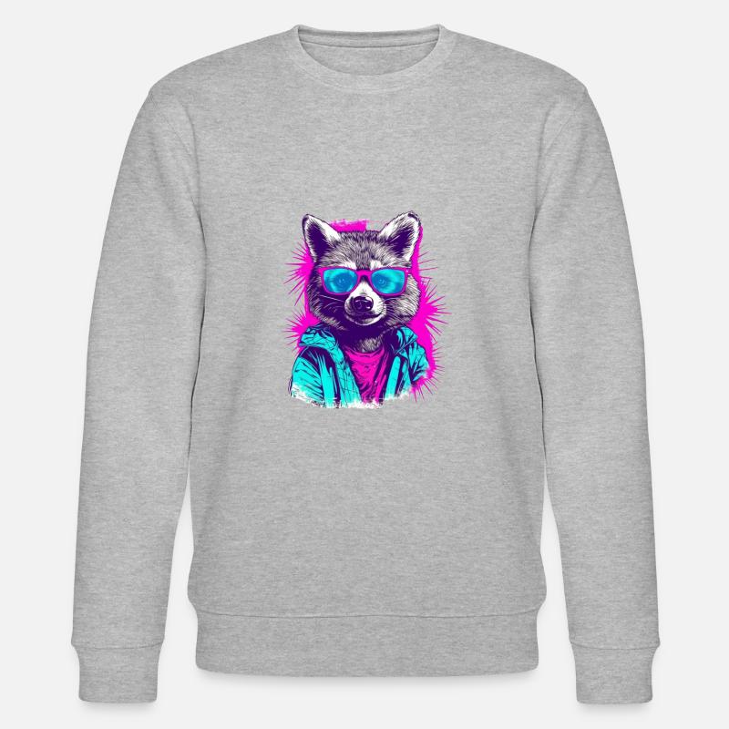 80er - Stanley/Stella Unisex Bio-Sweatshirt CHANGER  - Grau meliert