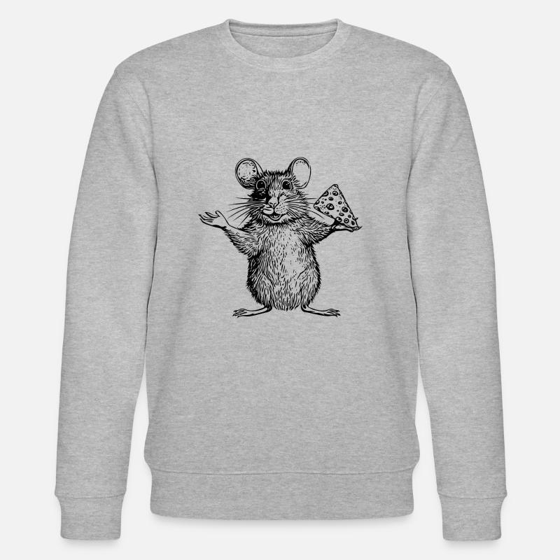 Rat, Mouse, Rodent, Rats - Stanley/Stella CHANGER Unisex Organic Sweatshirt - heather grey