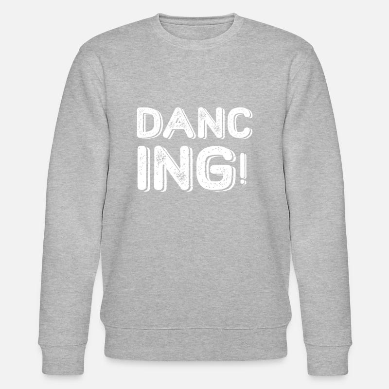 Dancing Dance Music - Stanley/Stella Unisex Bio-Sweatshirt CHANGER - Grau meliert