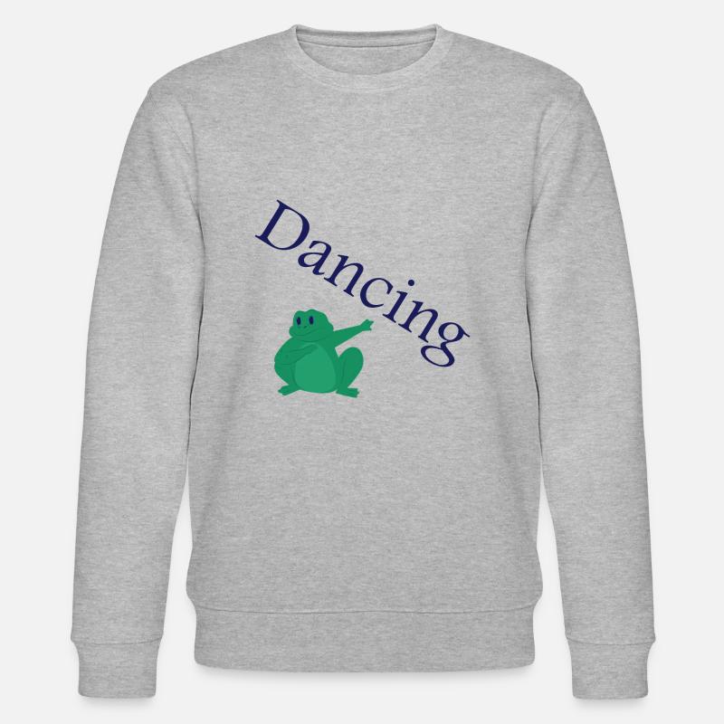 Dancing Dance Music - Stanley/Stella Unisex Bio-Sweatshirt CHANGER - Grau meliert