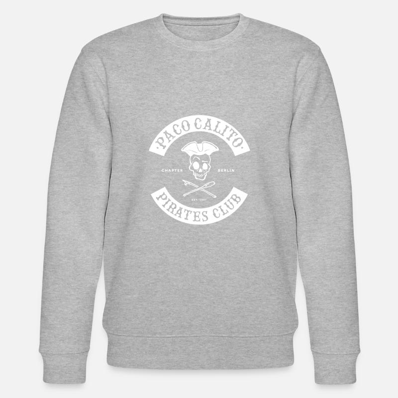 Paco Calito 'white' - Stanley/Stella Unisex Bio-Sweatshirt CHANGER  - Grau meliert