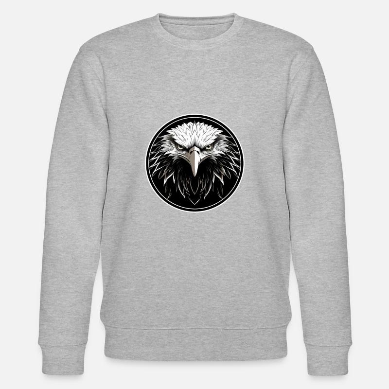 Eagle - Stanley/Stella CHANGER Unisex Organic Sweatshirt - heather grey