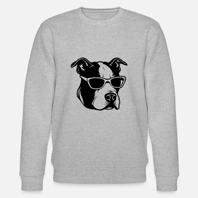 Pitbull - Sweat bio CHANGER Stanley/Stella Unisexe - gris chiné