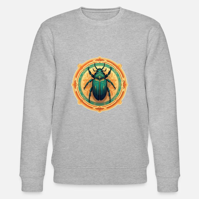 bark beetle - Stanley/Stella CHANGER Unisex Organic Sweatshirt - heather grey