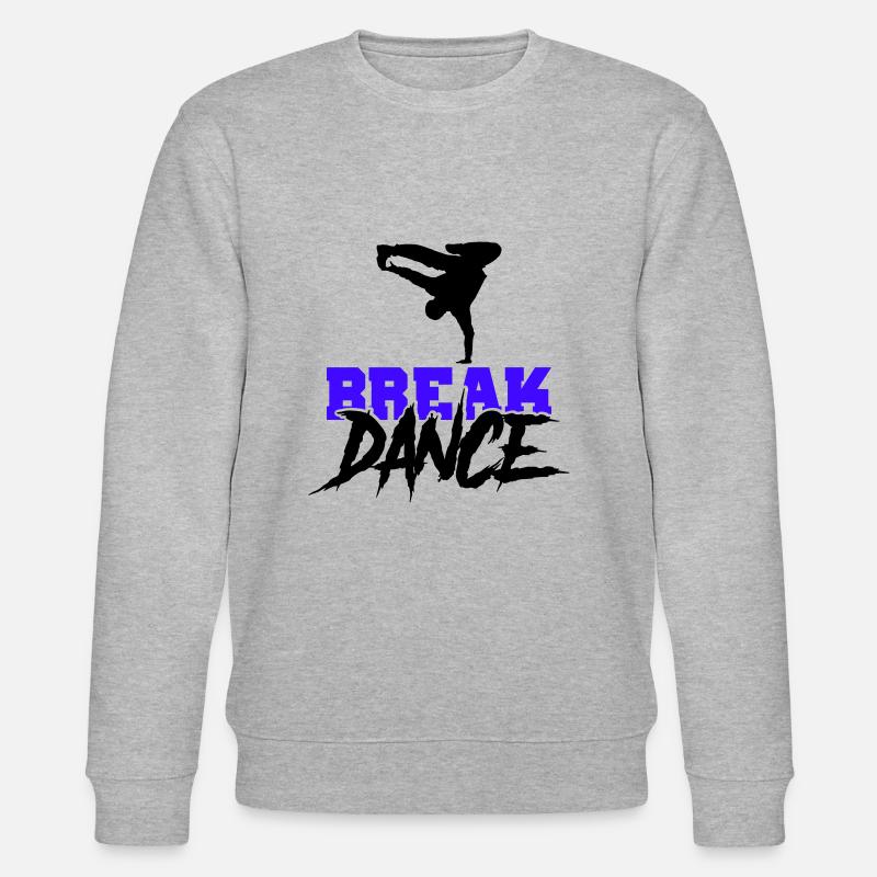 break dance - Stanley/Stella Unisex Bio-Sweatshirt CHANGER  - Grau meliert
