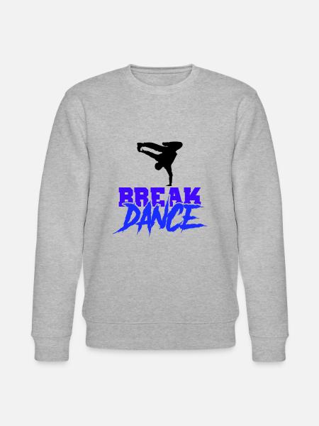 Break Dance - Stanley/Stella CHANGER Unisex Organic Sweatshirt - heather grey