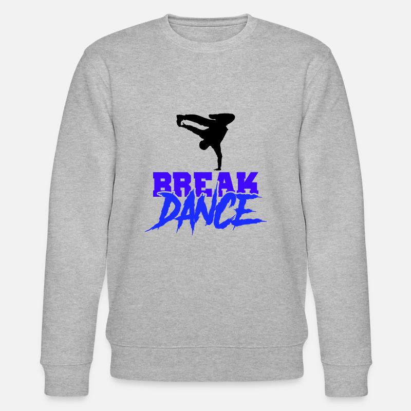 Break Dance - Sweat bio CHANGER Stanley/Stella Unisexe - gris chiné