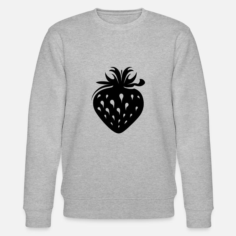 Fraise Fruit Fruit - Sweat bio CHANGER Stanley/Stella Unisexe - gris chiné