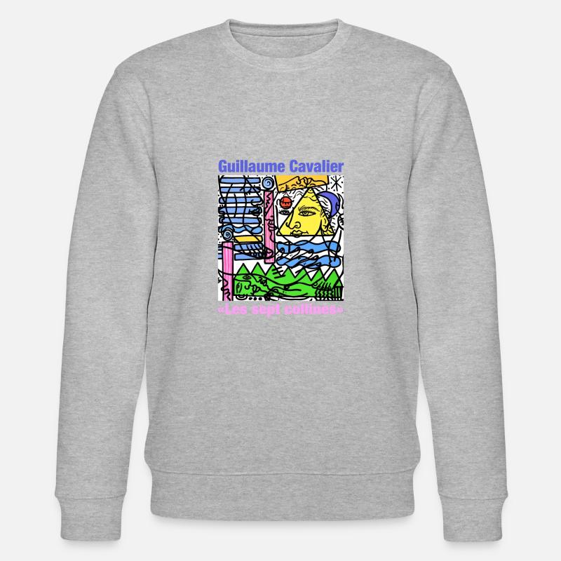 Les sept collines - Sweat bio CHANGER Stanley/Stella Unisexe - gris chiné
