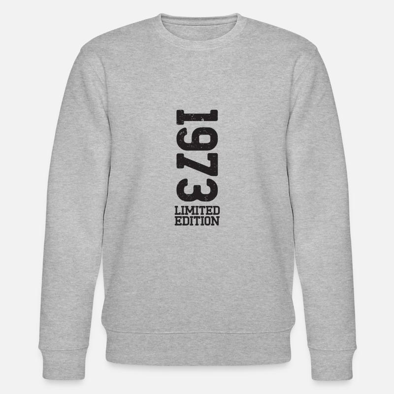 Millésime 1973 - Sweat bio CHANGER Stanley/Stella Unisexe - gris chiné