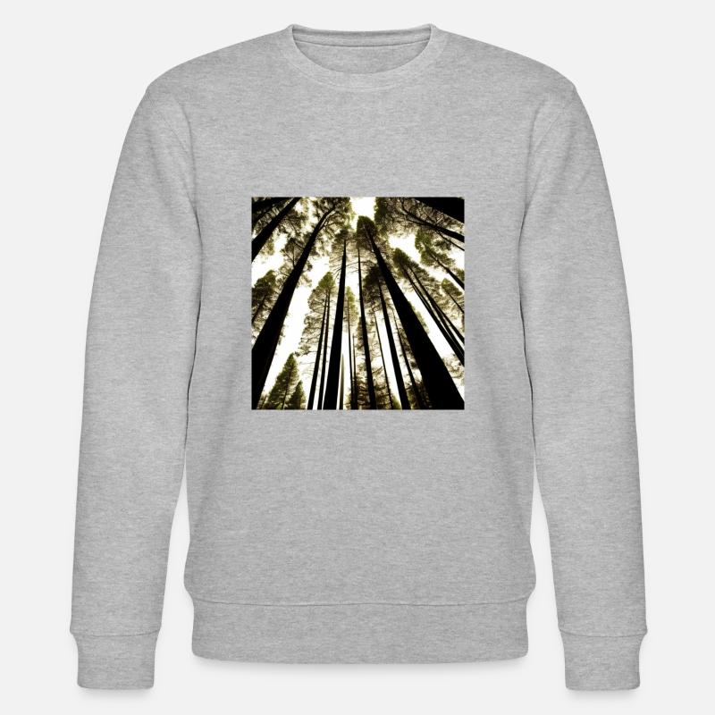 Nature's Ascent - Stanley/Stella Unisex Bio-Sweatshirt CHANGER  - Grau meliert