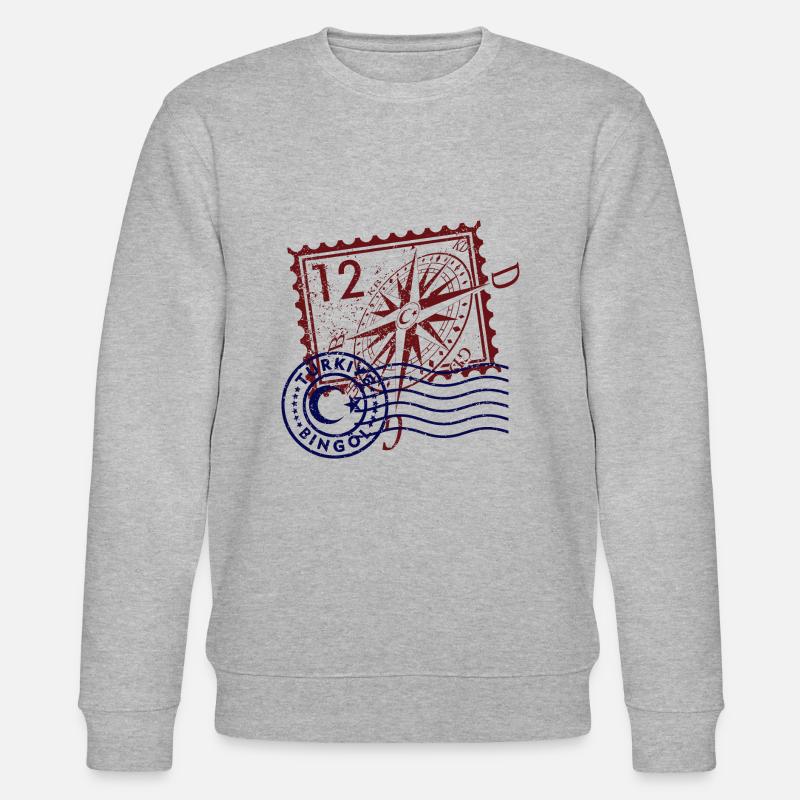 Bingöl - Stanley/Stella Unisex Bio-Sweatshirt CHANGER  - Grau meliert