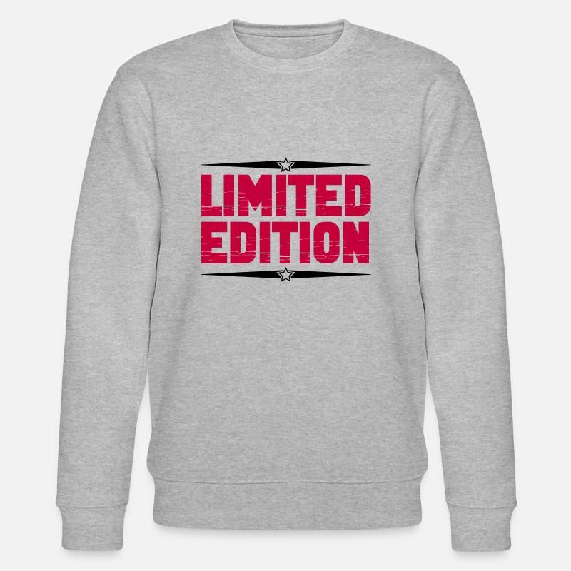 limited edition - Stanley/Stella Unisex Bio-Sweatshirt CHANGER  - Grau meliert