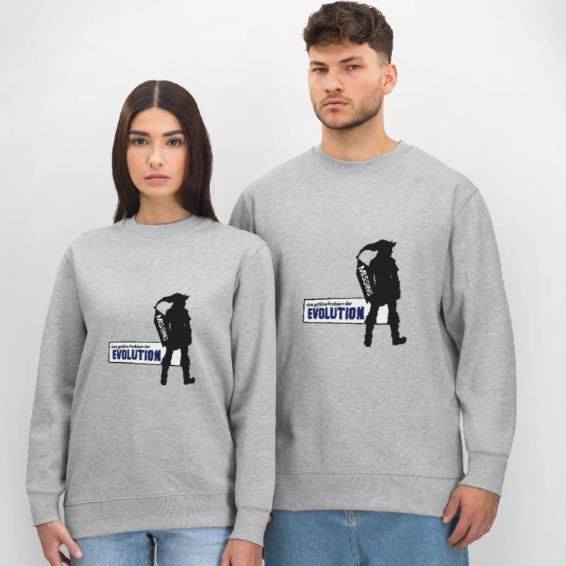 Missing Link - Das größte Problem der Evolution Stanley/Stella Unisex Bio-Sweatshirt CHANGER 