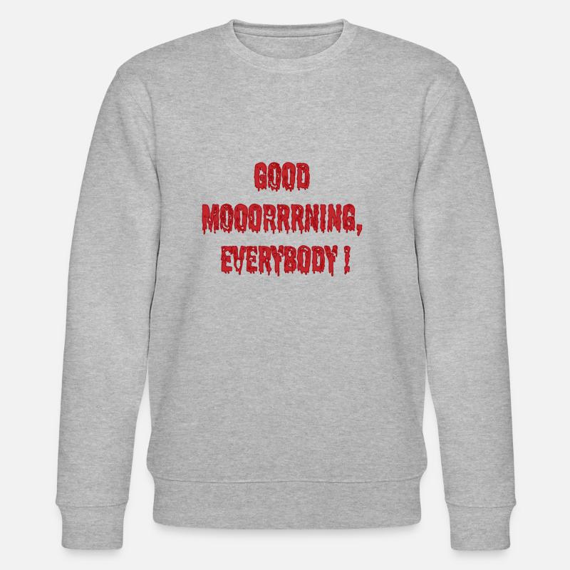 Morgenmuffel - Stanley/Stella Unisex Bio-Sweatshirt CHANGER  - Grau meliert