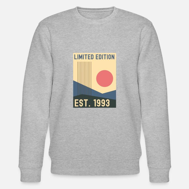 1993 30e anniversaire - Sweat bio CHANGER Stanley/Stella Unisexe - gris chiné