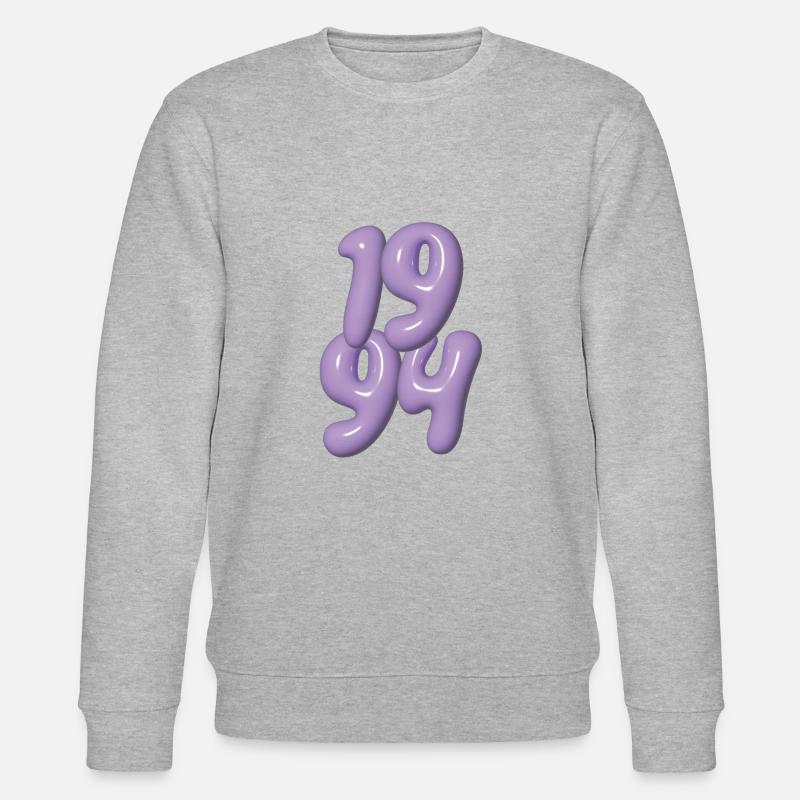 Millésime 1994 - Sweat bio CHANGER Stanley/Stella Unisexe - gris chiné
