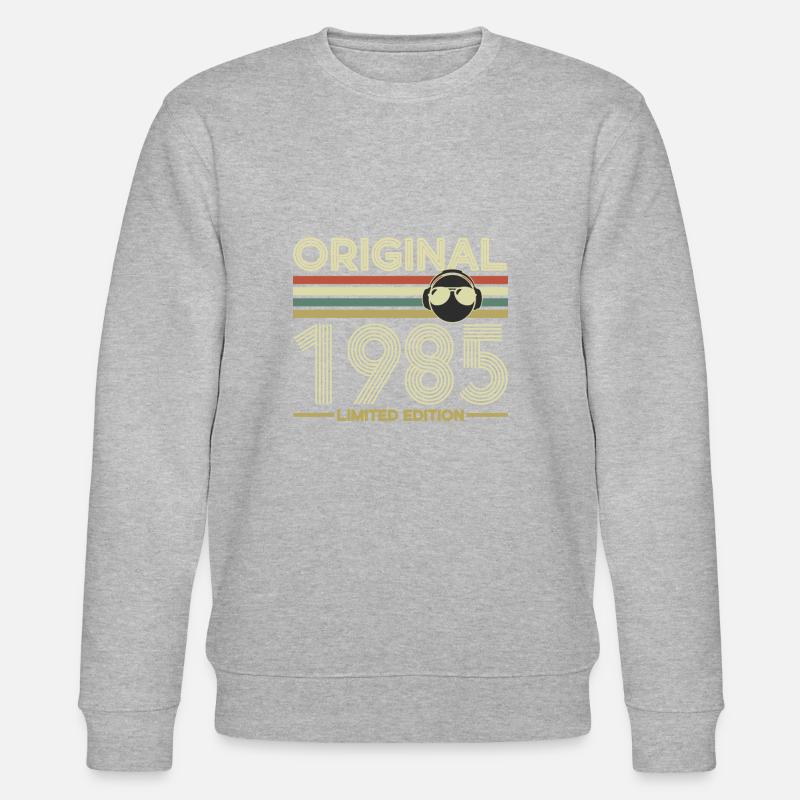 1985 - Stanley/Stella Unisex Bio-Sweatshirt CHANGER  - Grau meliert