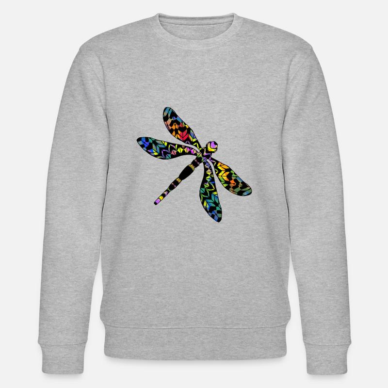 Libelle - Stanley/Stella Unisex Bio-Sweatshirt CHANGER  - Grau meliert