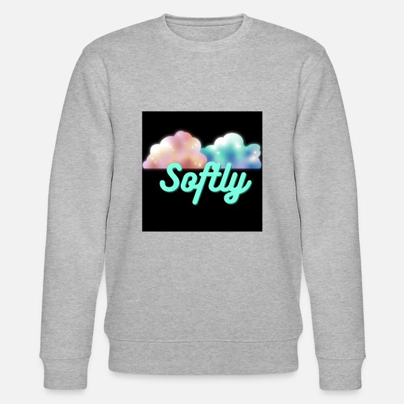 Softly Clouds - Stanley/Stella Unisex Bio-Sweatshirt CHANGER  - Grau meliert