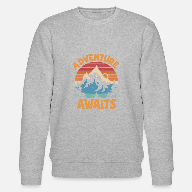L’aventure vous attend - Sweat bio CHANGER Stanley/Stella Unisexe - gris chiné