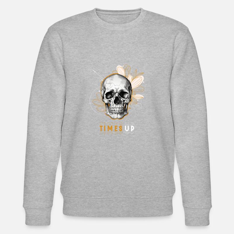 Zeiten nach oben - Stanley/Stella Unisex Bio-Sweatshirt CHANGER  - Grau meliert