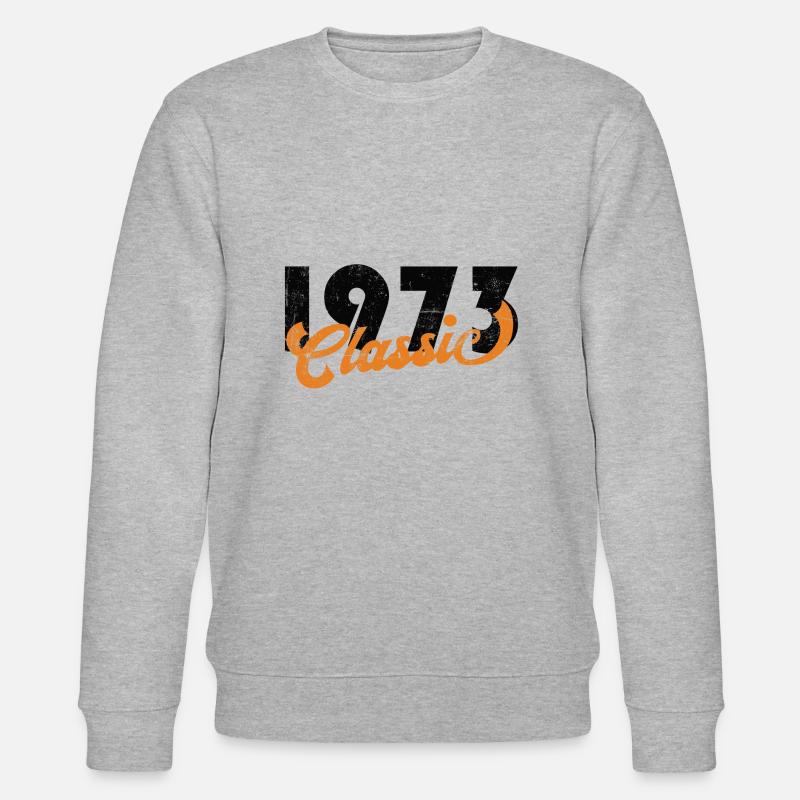 Millésime 1973 - Sweat bio CHANGER Stanley/Stella Unisexe - gris chiné