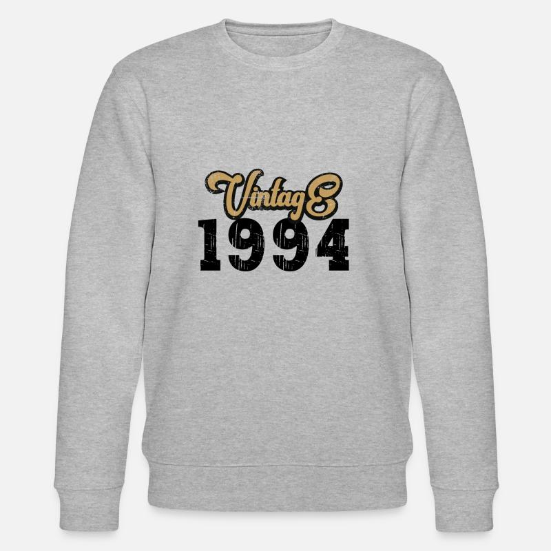 Millésime 1994 - Sweat bio CHANGER Stanley/Stella Unisexe - gris chiné