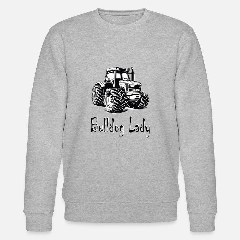 Dame bouledogue - Sweat bio CHANGER Stanley/Stella Unisexe - gris chiné