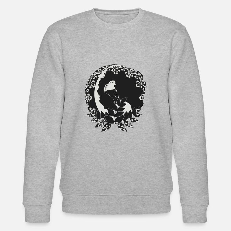 Femme Lune - Sweat bio CHANGER Stanley/Stella Unisexe - gris chiné