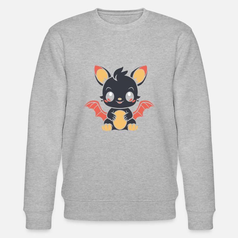 Bébé dragon - Sweat bio CHANGER Stanley/Stella Unisexe - gris chiné